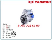 Стартер Yanmar 3tnv84,  3tn75,  3tnc78 124520-77011