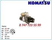 Стартер Komatsu wa600,  wa180,  pw150 0-23000-8250