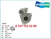 Стартер Doosan d1146t,  de08,  de08 300516-00015